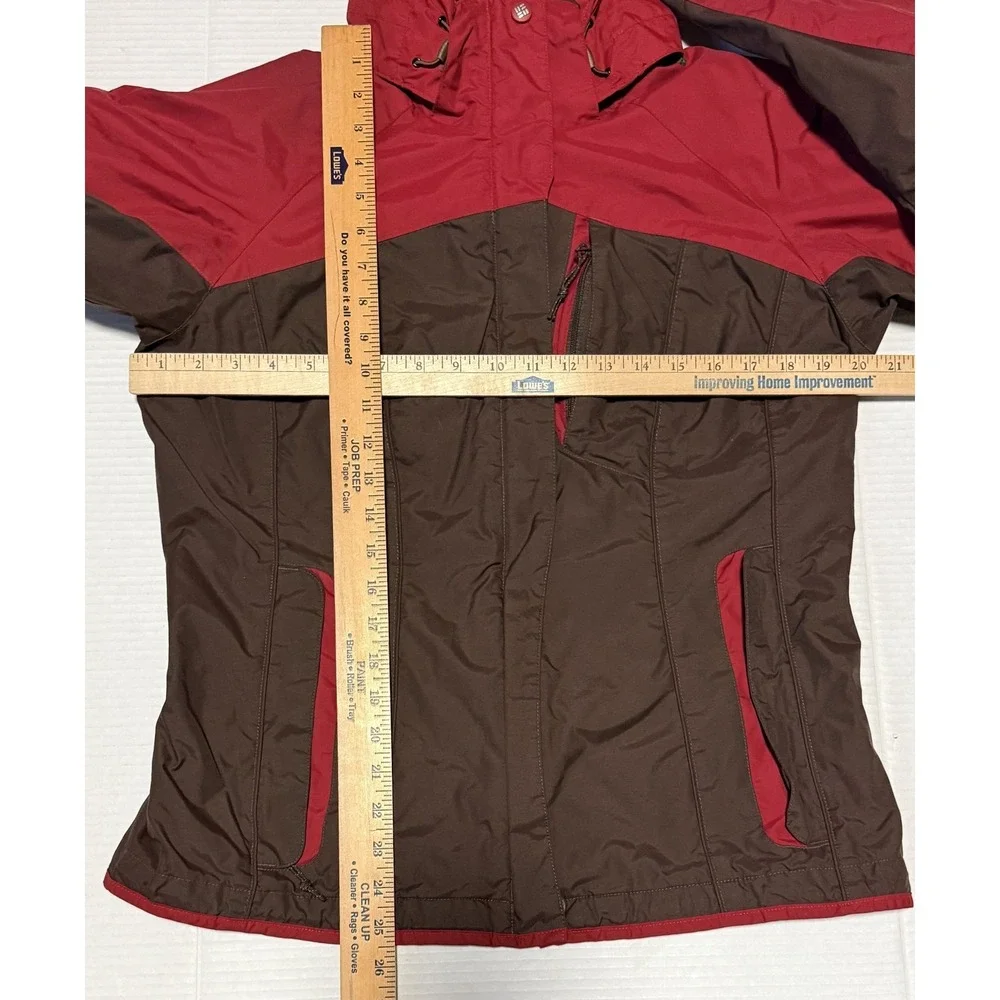 COLUMBIA Interchange Shell - Women's Waterproof Hooded‎ Full Zip Jacket - Medium